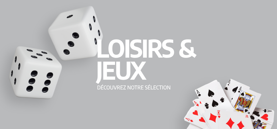 Loisirs et jeux – découvrez notre sélection