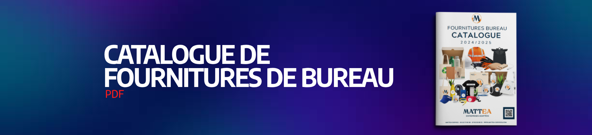 Catalogue de fournitures de bureau – PDF