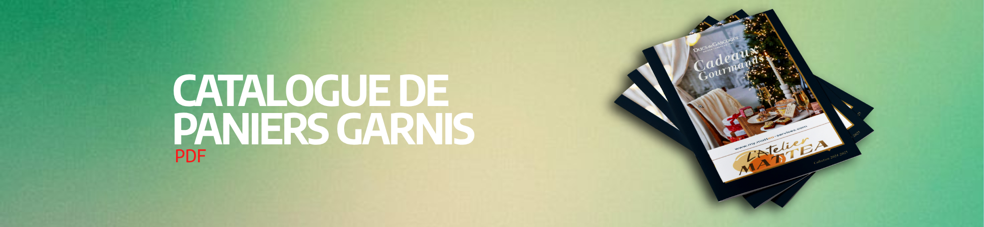 Catalogue de paniers garnis – PDF
