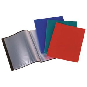 Protège documents 60 vues couverture Polypropylène noir