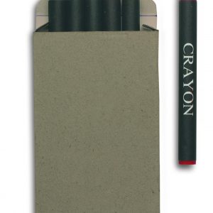 Etui 6 crayons cire