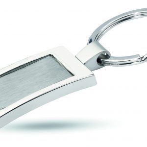 Porte-clés rectangulaire métal