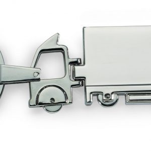 Porte-clés camion en métal