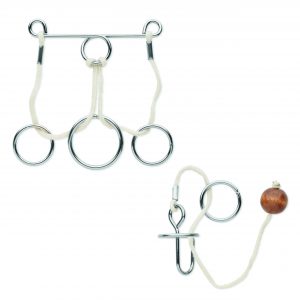 Jeu de 2 casse-tête en métal