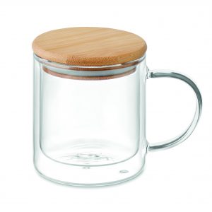 Mug en verre double paroi 300ml