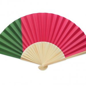 Eventail à motif de drapeau