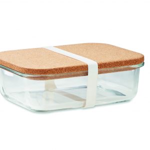 Lunchbox en verre & liège