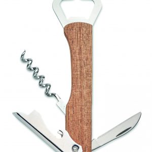 Ouvre-bouteille acacia 3 en 1