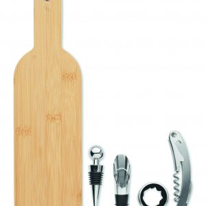 Set de vin forme de bouteille