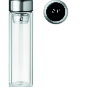 Bouteille verre double paroi