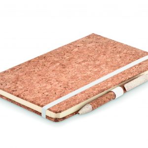 Carnet A5 & stylo en liège