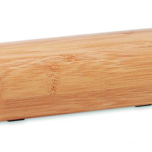 Haut-parleur en bambou