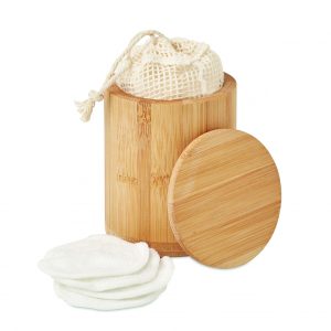 Set de pads en fibre de bambou