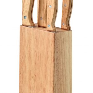 Set de 5 couteaux dans socle