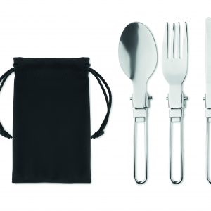 Set de 3 couverts de camping