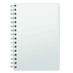 Carnet A5 à spirales en RPET