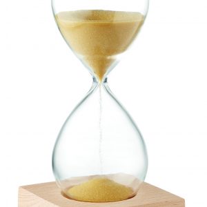 Sablier en verre 5 minutes
