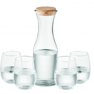 Set de boisson en verre recyclé