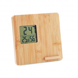 Station météo en bambou