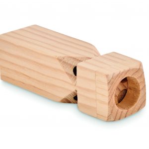 Sifflet de train en bois