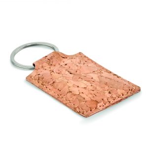 Porte-clés rectangulaire liège