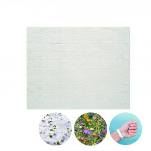 Bracelet en papier graines