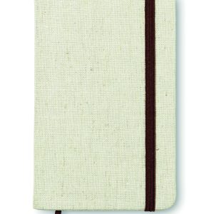 Carnet A6 avec 96 pages toile