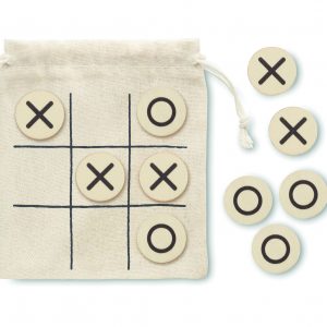 Jeu de morpion en bois