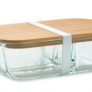 Lunchbox en verre et bambou