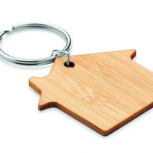 Porte-clés maison bambou
