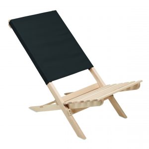 Chaise de plage pliable en bois
