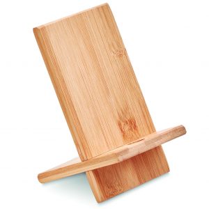 Support de téléphone en bambou
